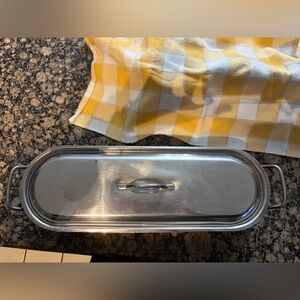 stainless steel fish poacher